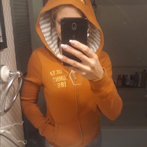COPY - Victoria secret Texas longhorn old school zip up hoodie